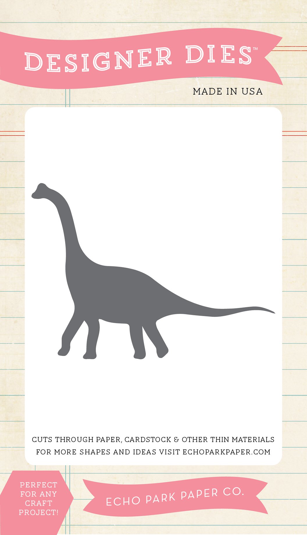 Brachiosaurus Die Set, Large