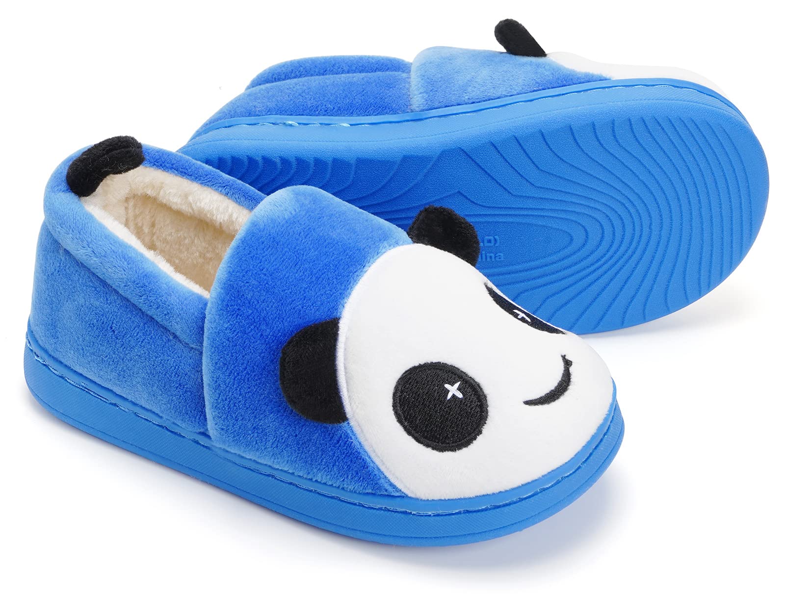 KVbabby Pantofole Bambino Invernali Pantofole Ragazze Ciabatte Bambine Warm Scarpe di Cotone Antiscivolo Interne Slipper Donne Panda Comode
