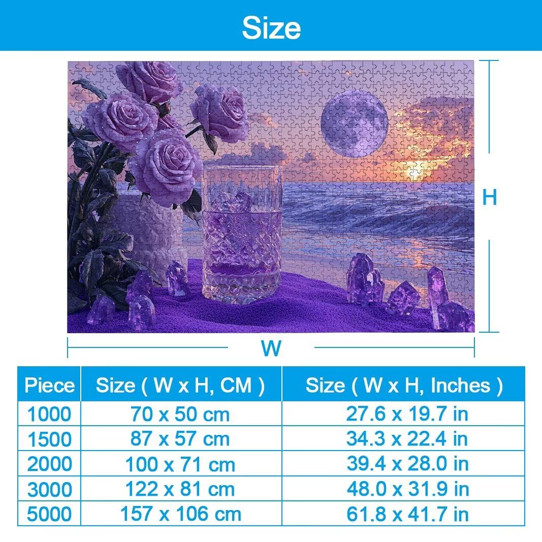 Puzzle Spiaggia, Puzzle 1000 Pezzi per Adulti, Regalo Donna/Uomo -2647