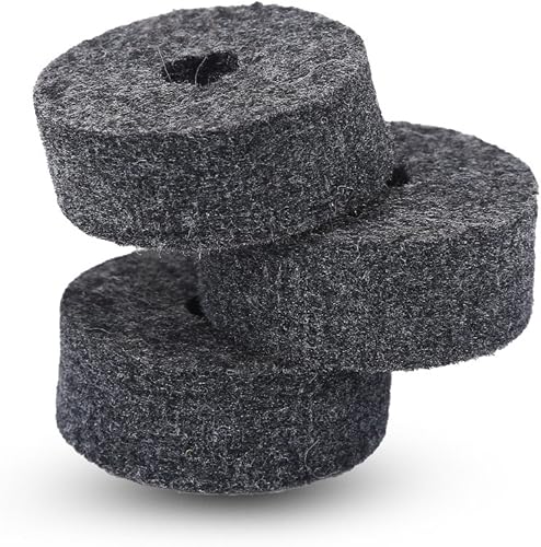 Miniatura 3 de 10 piezas de accesorios de repuesto para platillos de platillo, fieltro de embrague de alta gorra, copa de fieltro, platillo, accesorios para