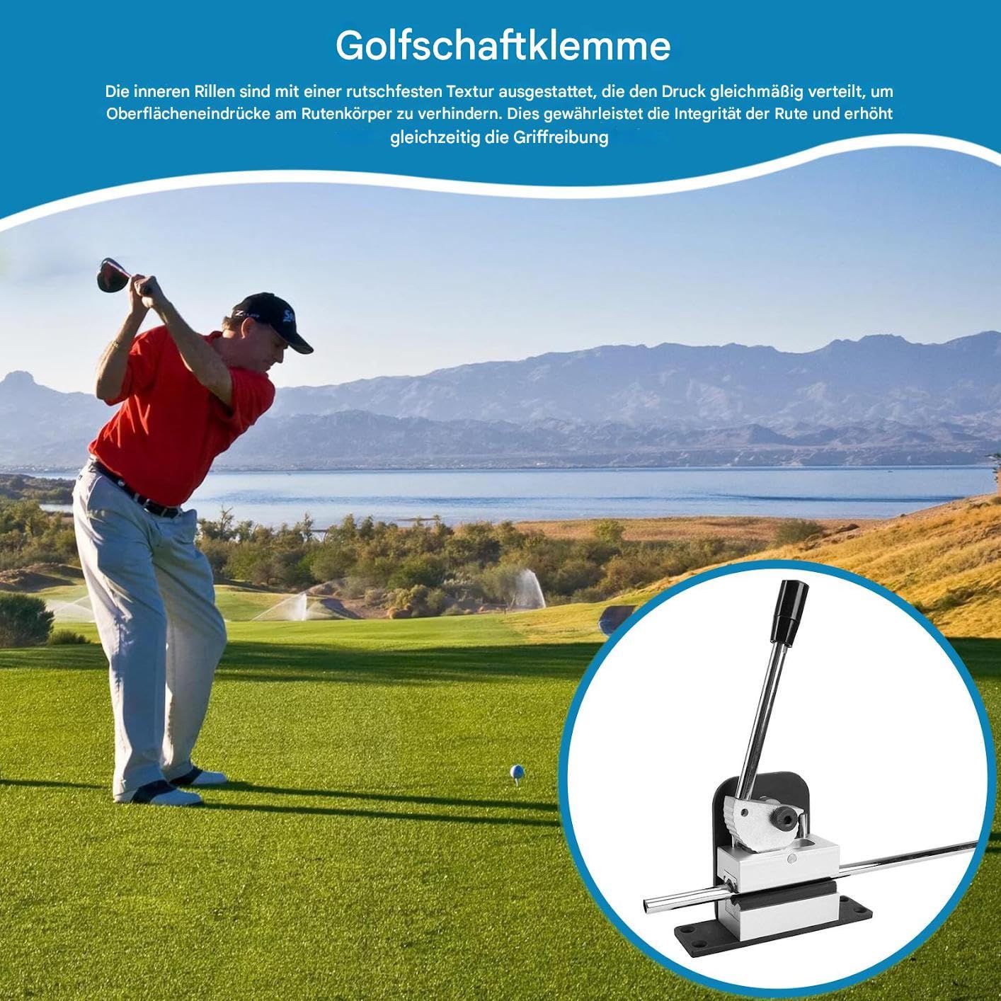 Abrazadera Para El Vástago De Golf Herramienta De Liberación Rápida | Herramienta Para La Extracción Del Vástago De Golf para Ajuste Mantenimiento Instalaci