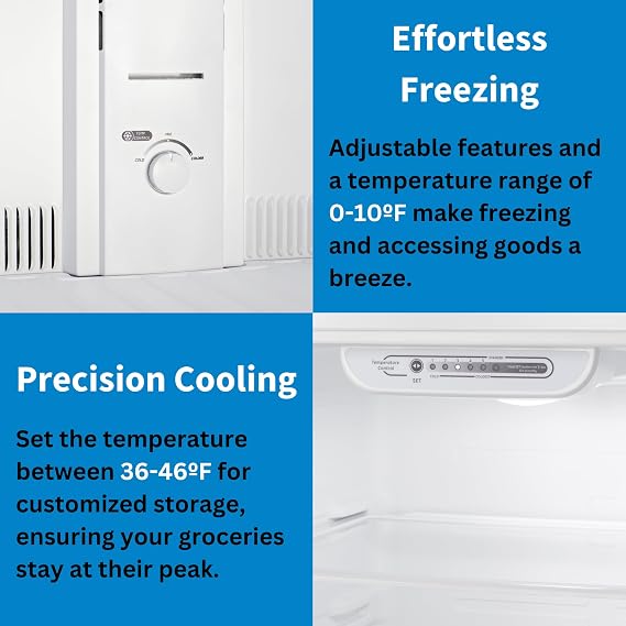 Summit 30 Top Mount Refrigerator-Freezer, White - CTR18W