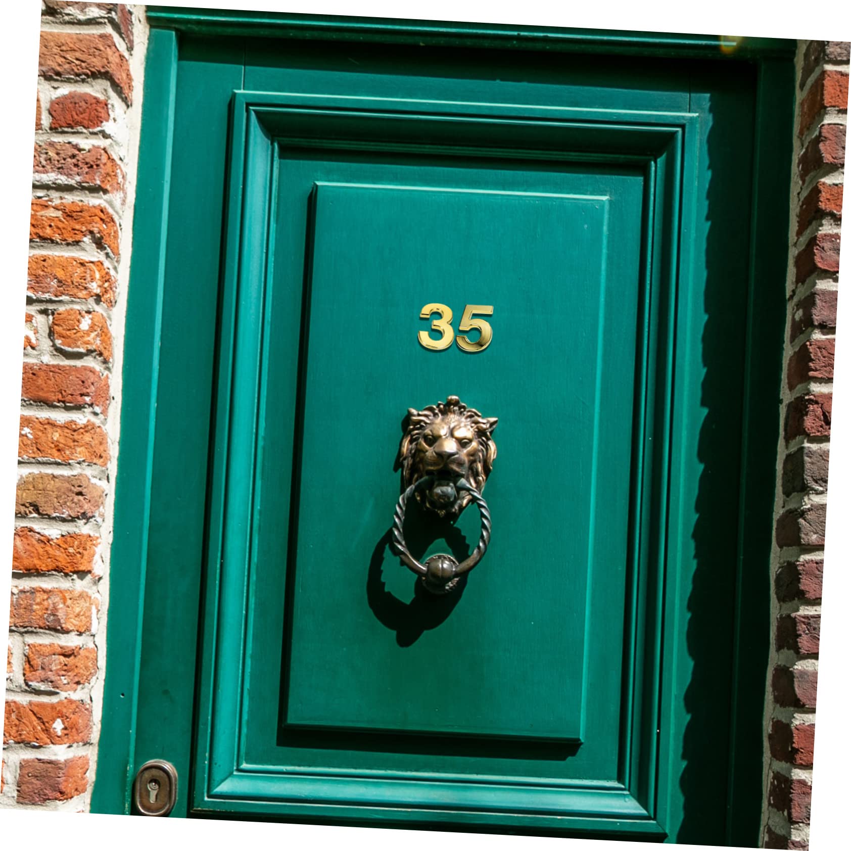 Artibetter 20pezzi Numeri Adesivi Antichi Per Decorazioni Di Porte e Numerazione Civica Per Casa e Hotel Impermeabili e Resistente Alle Intemperie