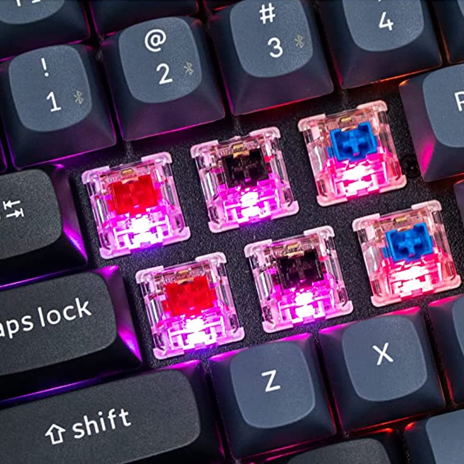 Keychron K10 Pro 100% Mise en Page Clavier Mécanique sans Fil Personnalisé, Taille réelle Hot-Swap QMK/Via Programmable, Cadres en K Pro Marron Switch pour Mac/Windows/Linux