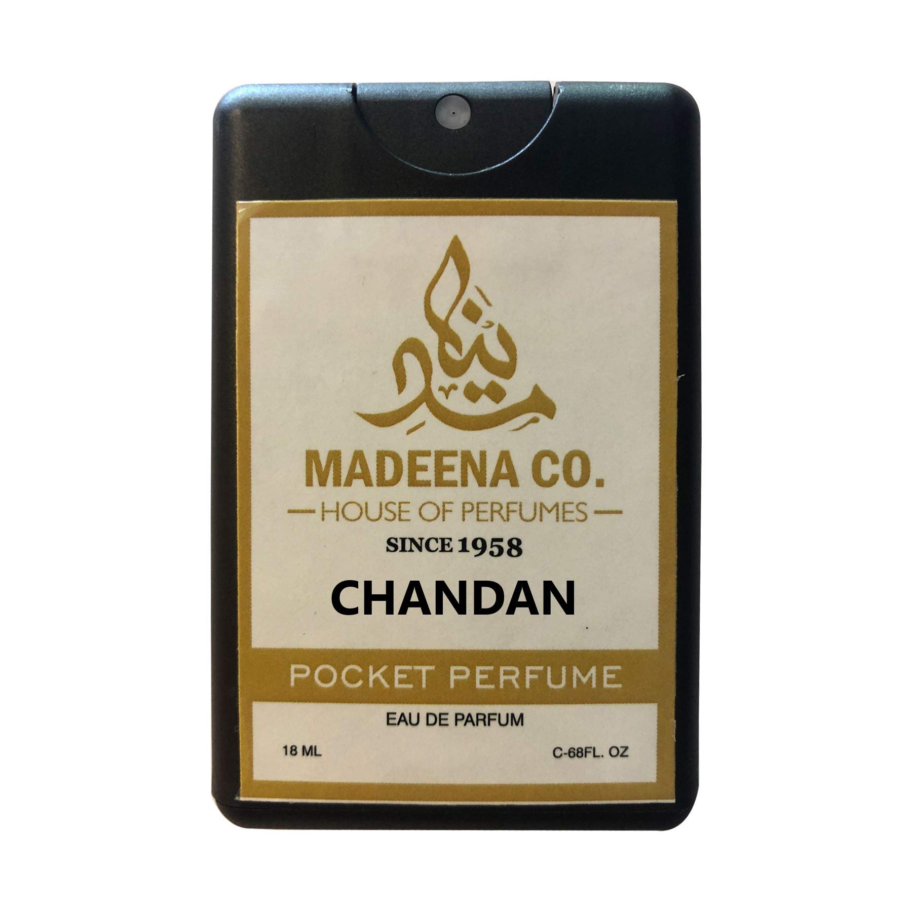 MADEENA CO. Chandan Pocket Perfume 18ml Best perfume For Men and Women; Long Lasting perfume. Easy to Carry. Last upto 24hours.