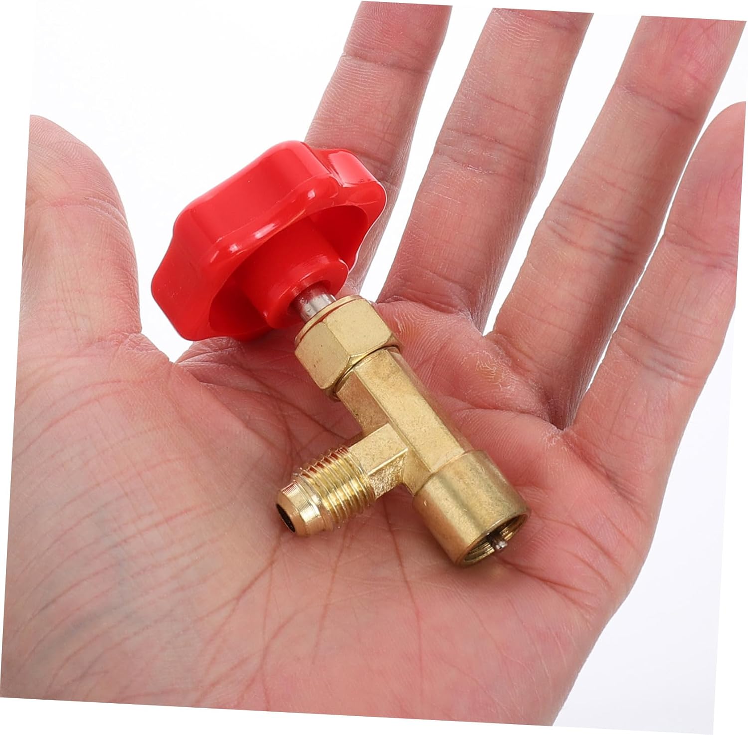 Car Adapter Compact Valve for Efficient Flow Control for Automotive Systems Versatile and Durable Refrigeration Tool