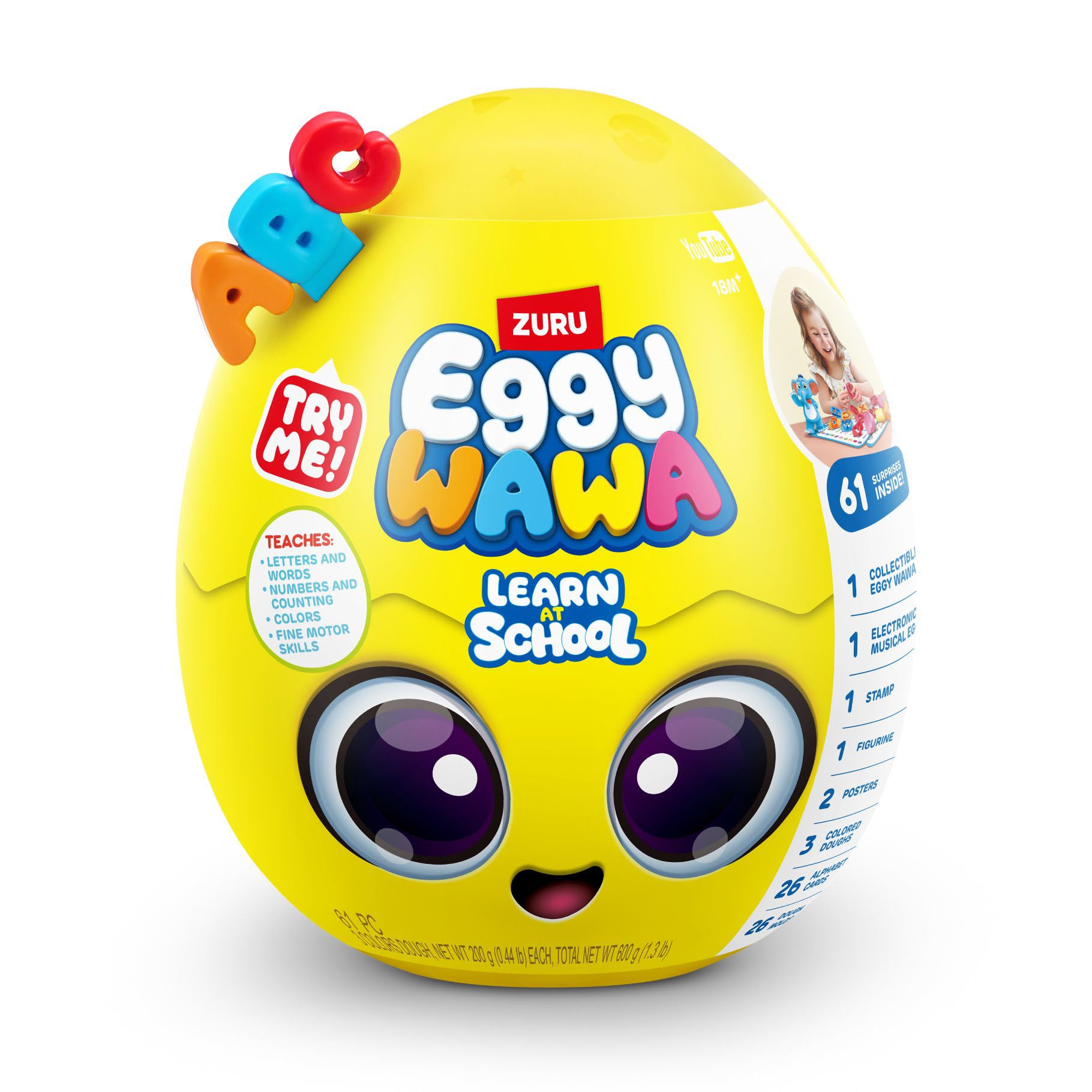 Zuru Badespielzeug Eggywawa Badezeit Überraschung gelb Multicolor.