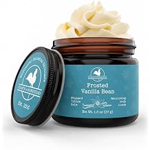 Beef Tallow for Skin, Frosted Vanilla Whipped Tallow Balm, 1.3oz 