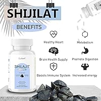 Vista 3 de Shilajit Suplemento orgánico puro del Himalaya Shilajit, fórmula original de Shilajit de grado dorado, 85+minerales traza - 75% + ácido fúlvico