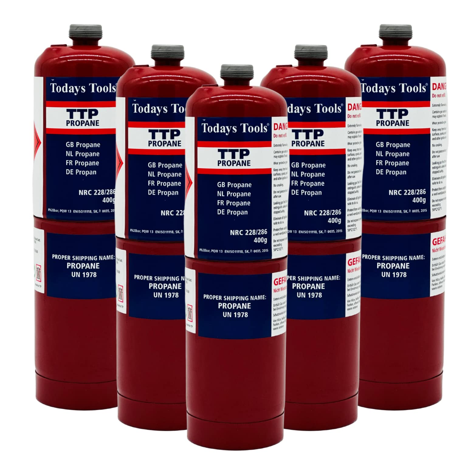 Propane 400g Bottle Disposable Gas Cylinder for Blow Torch Jet Burner Torch Tools Plumbing Canisters for Plumbers Soldering Torch (5)