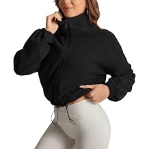 Fleece Future Winter Hiking Jacket for Women Cozy Fleece with Secure Side Pockets