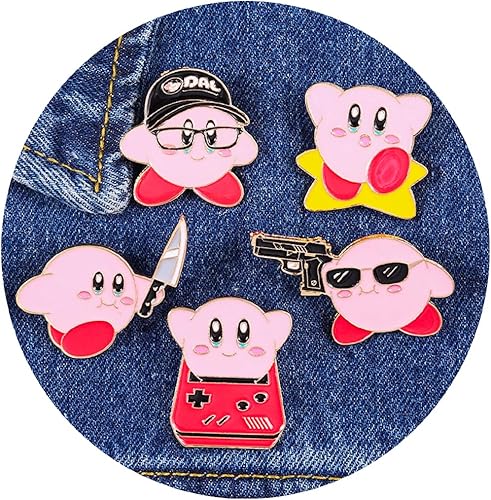 LUKGELYAM Lindos alfileres esmaltados de dibujos animados, broche de solapa para mochila, chaquetas, divertidos alfileres de tigre para regalo,