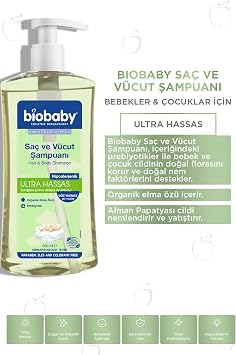 Biobaby Hair And Body Shampoo (500ml)