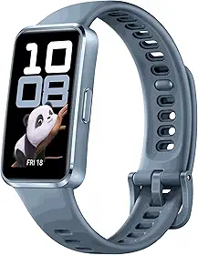 Smartwatch, HUAWEI Band 10, Corpo Elegante em Liga de Alumínio, Análise do Sono em Nível Profissional, Assistente de Bem-estar Emocional, Relógio Smartwatch Compatível com Android e iOS, Azul