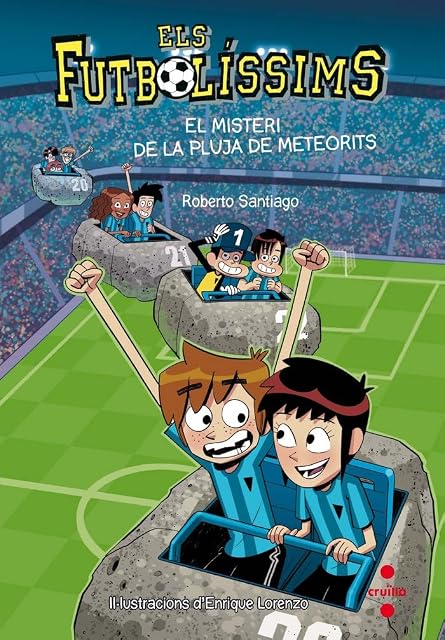 Portada de Els Futbolíssims 9: El misteri de la pluja de meteorits
