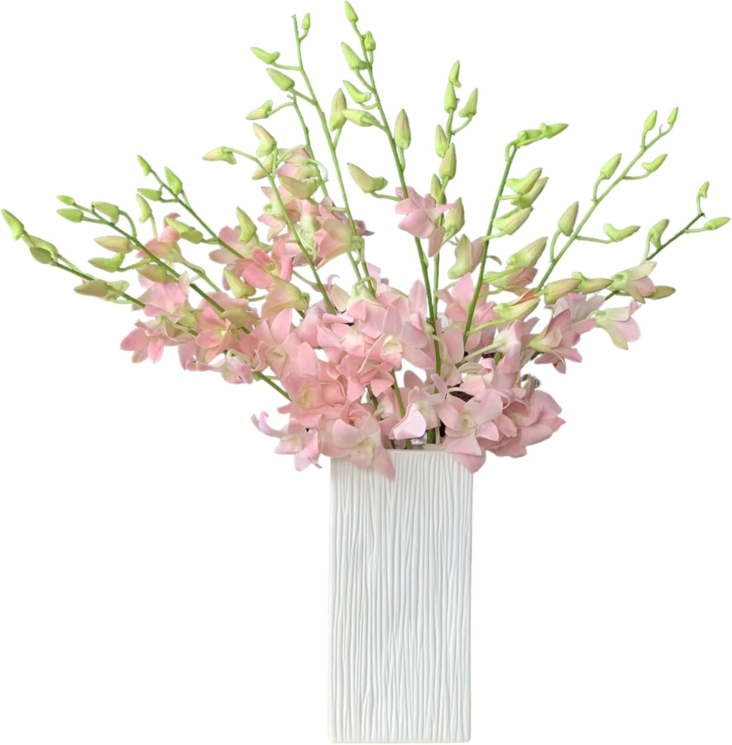 20 pink orchids fresh cut flowers gift birthday anniversary Valentine's Day flowers Dendrobium
