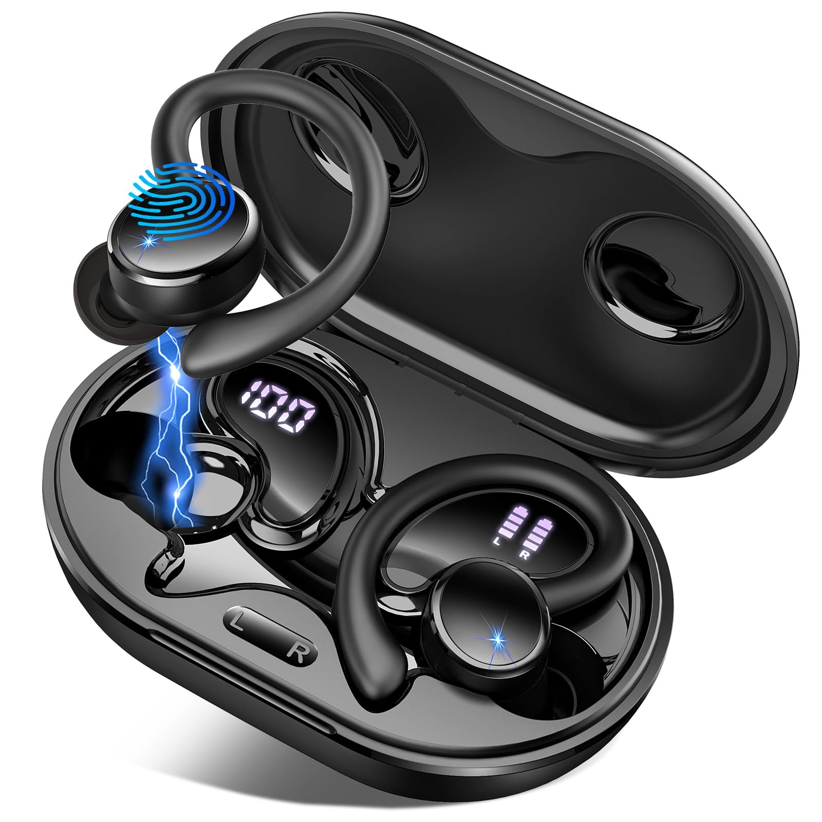 2026 Cuffie Bluetooth 5.4 Sport, 50 Ore Cuffie In Ear Cancel