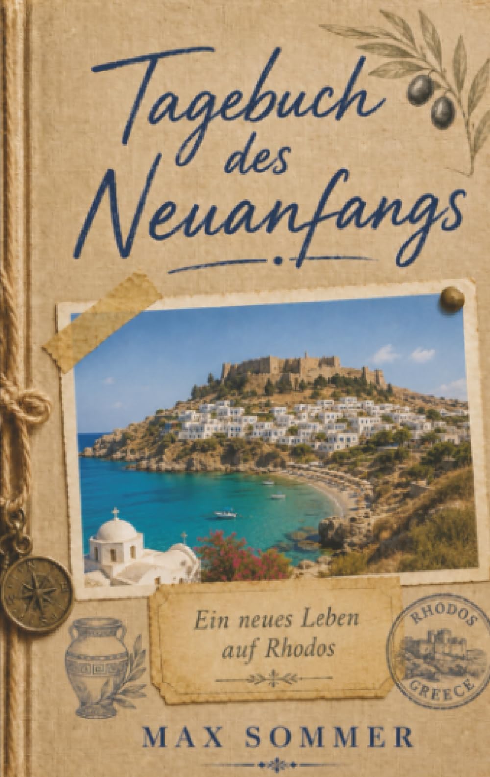 Tagebuch des Neuanfangs - Ein neues Leben auf Rhodos: Zwei Freundinnen, eine Taverne und der Traum vom Süden