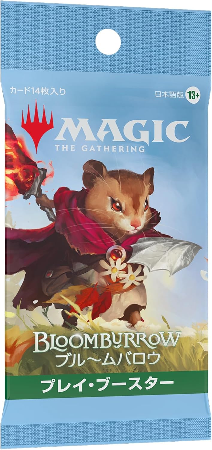 Magic: The Gathering Bloomborough Play Booster Japanese Version 36 Pack MTG Trading Card Wizards of The Coast BLB D34241400