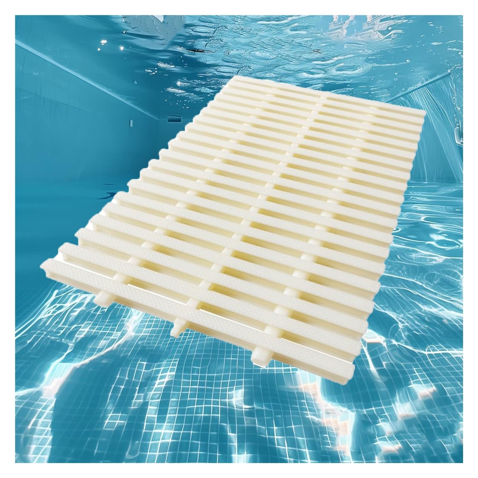 Grille de vidange de piscine pour patios et terrasses extérieures de maison