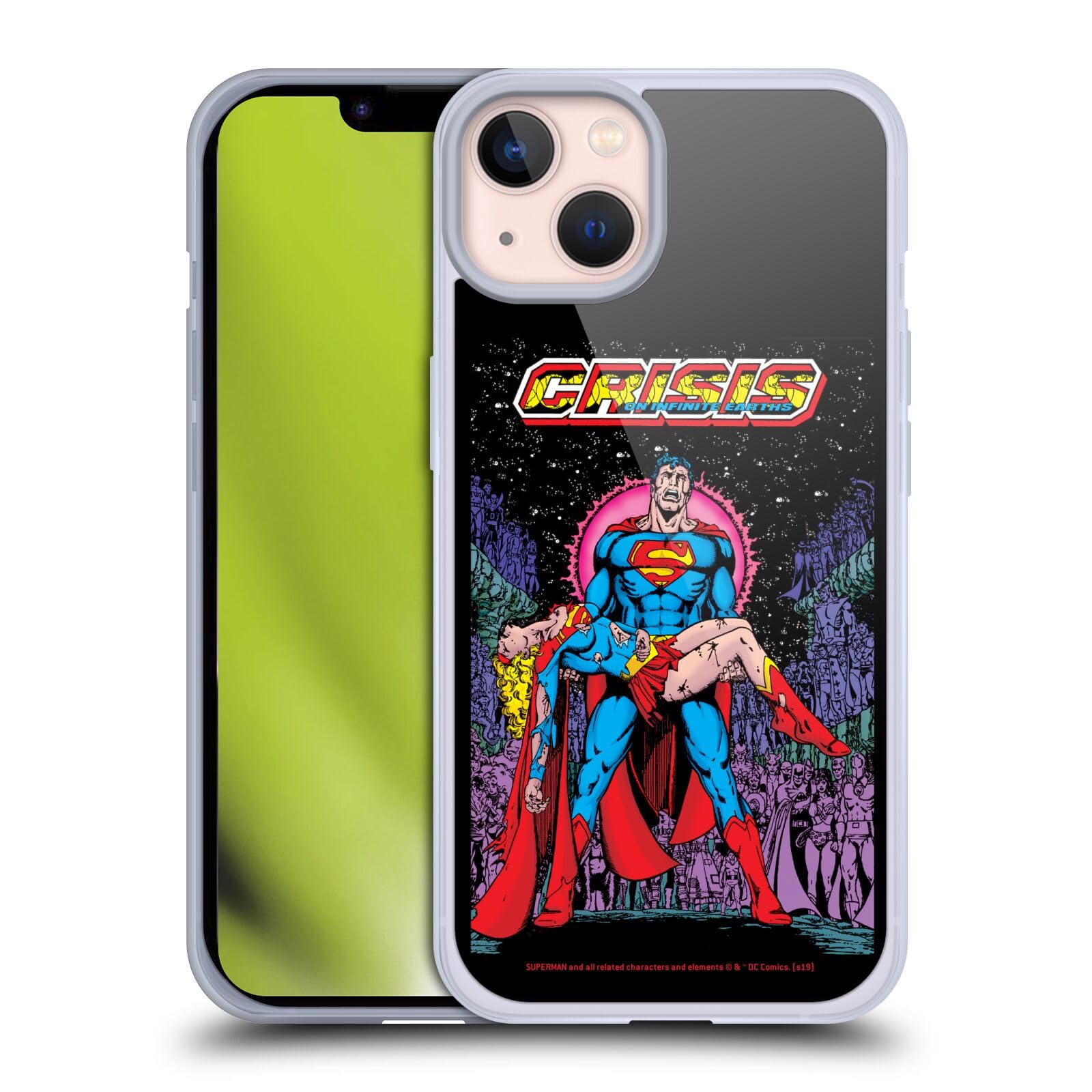 Funda Superman iPhone 13 carcasa gel silicona DC Comics Supergirl protector cómics 7