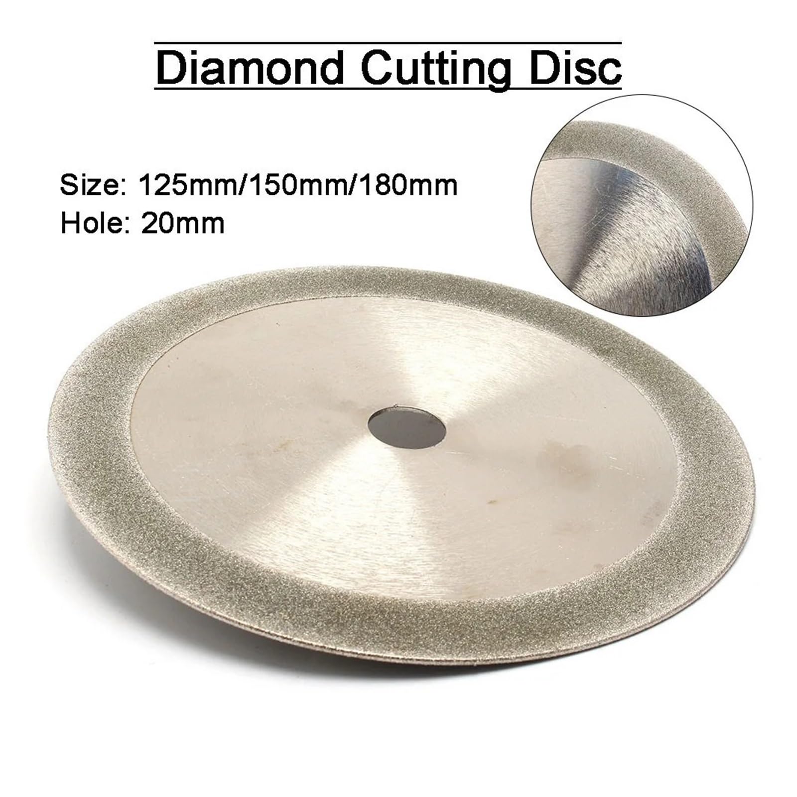 Tarcze tnące 125/150/180mm Tarcza diamentowa do cięcia szkła(180mmx20mm)