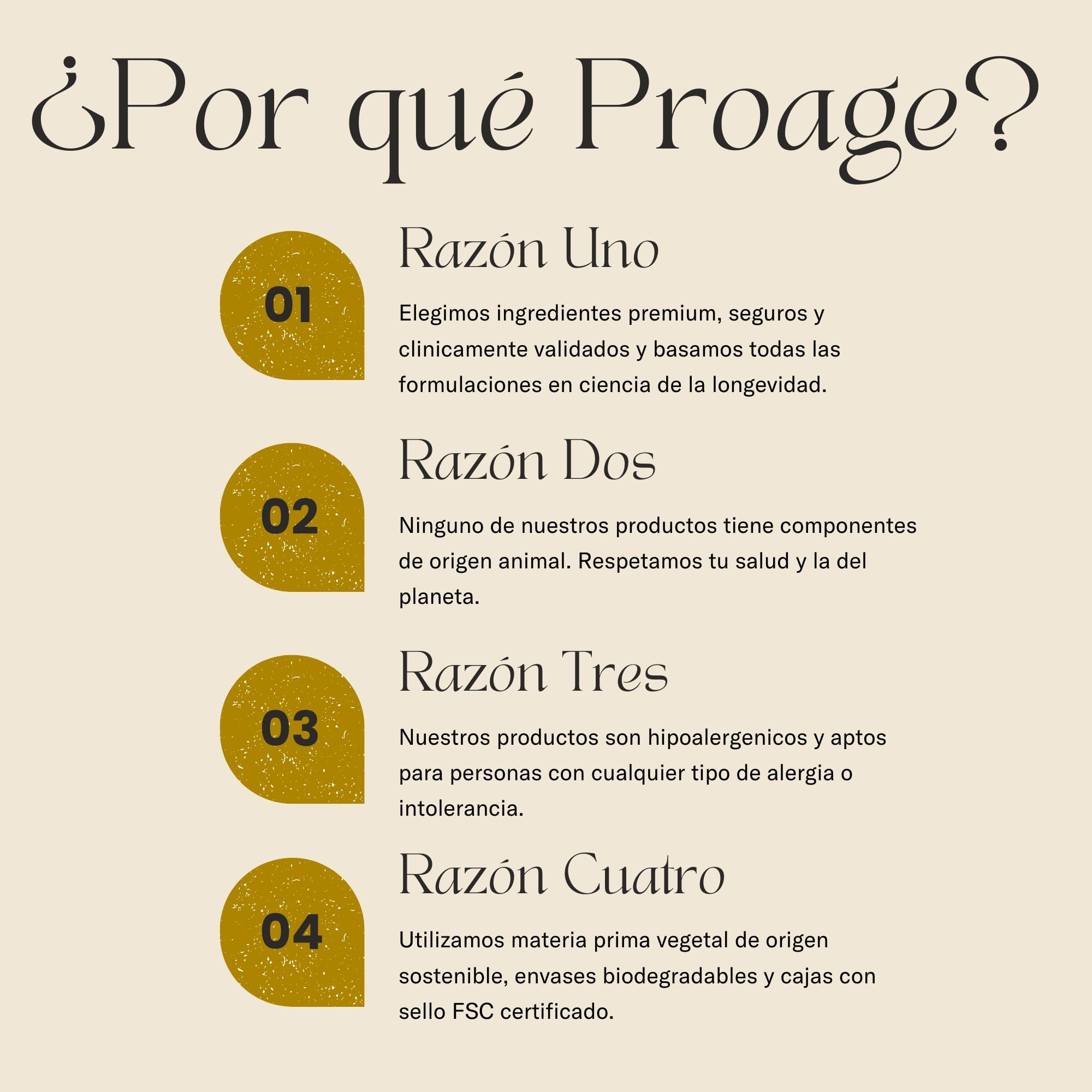 ProAge Pills PEA+ Levagen® 300mg | 60 Cápsulas | Dolor Crónico, Neuropático, Articular | Antiinflamatorio: Fibromialgia, Endometriosis | Palmitoiletanolamida