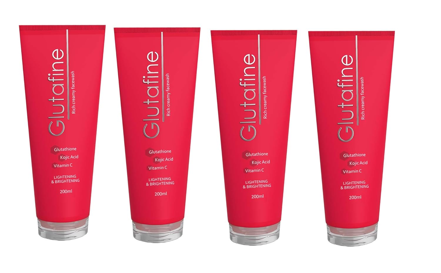 Ethiglo Glutafine Face Wash, 200ml Pack of 4 Amazon.in Fashion