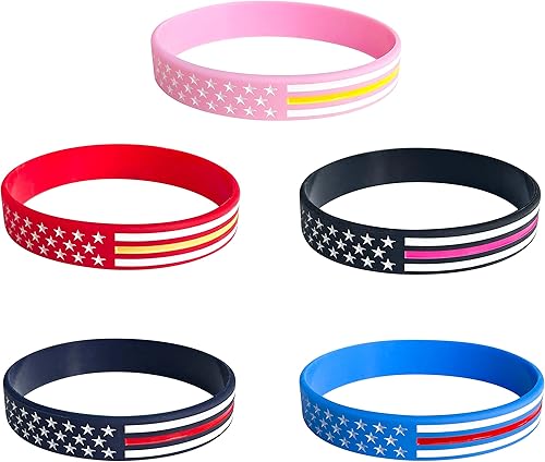 Miniatura 3 de QZMCEAGS Pulseras de goma para recuerdos de fiesta, suministros para decoración de regalos