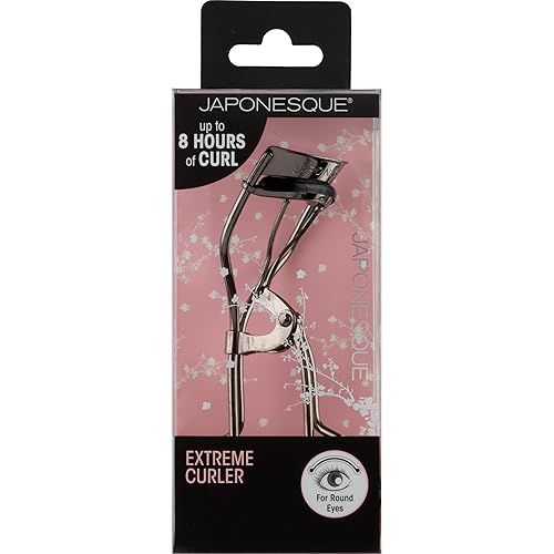 Miniatura 9 de JAPONESQUE Rizador de pestañas color plomizo, mantiene las pestañas rizadas durante 8 horas, abriendo los ojos y definiendo resultados, para