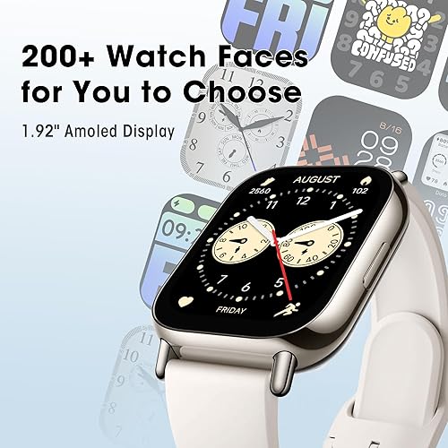 Miniatura 4 de Xiaomi Redmi 5 Lite - Reloj inteligente, reloj de contador de pasos para mujeres y hombres con pantalla LCD grande de 2 pulgadas, 140 modos Oro