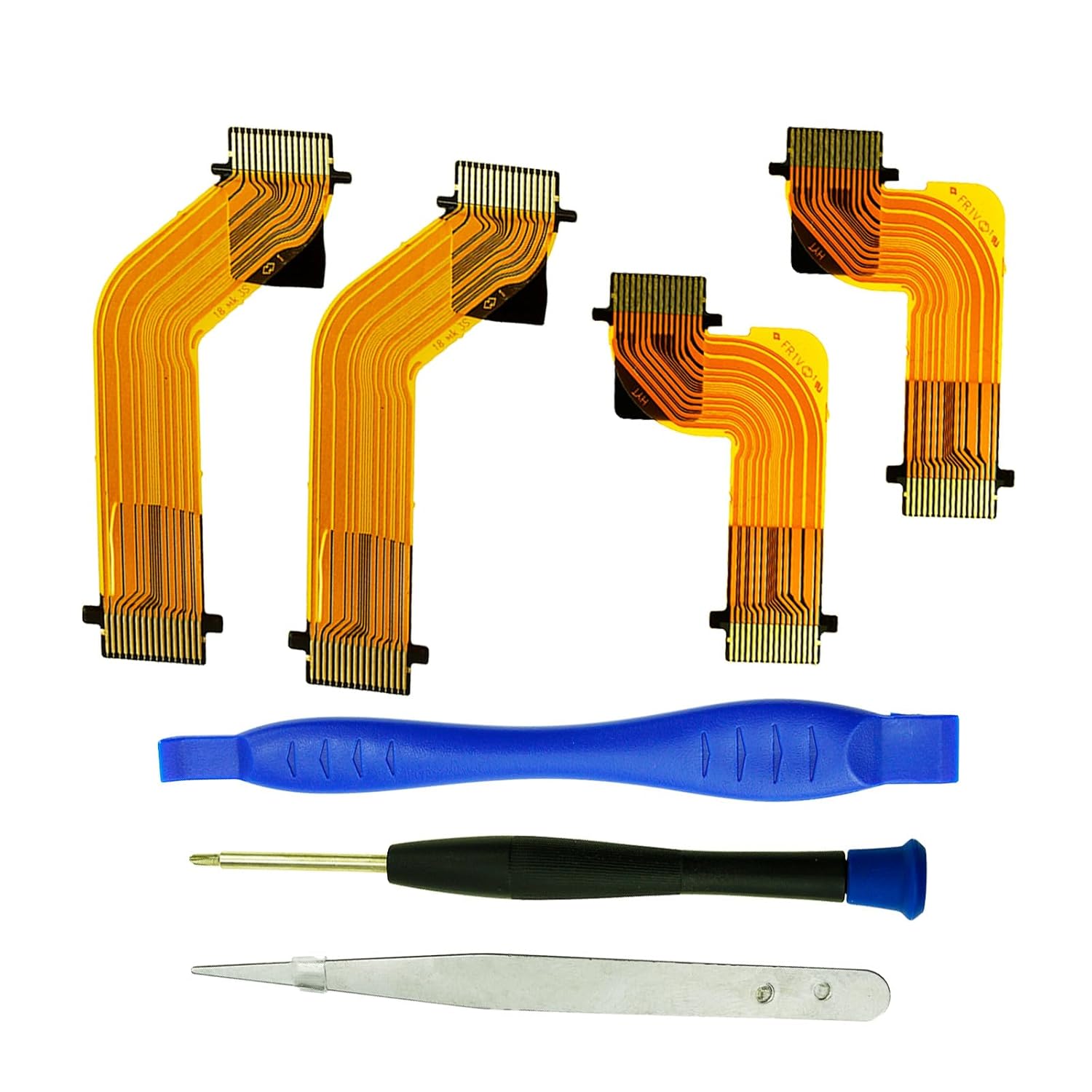 4PCS Replacement L1 L2 R1 R2 Trigger Button Ribbon Flex Cable for PS5 BDM-020 PlayStation 5 Controller