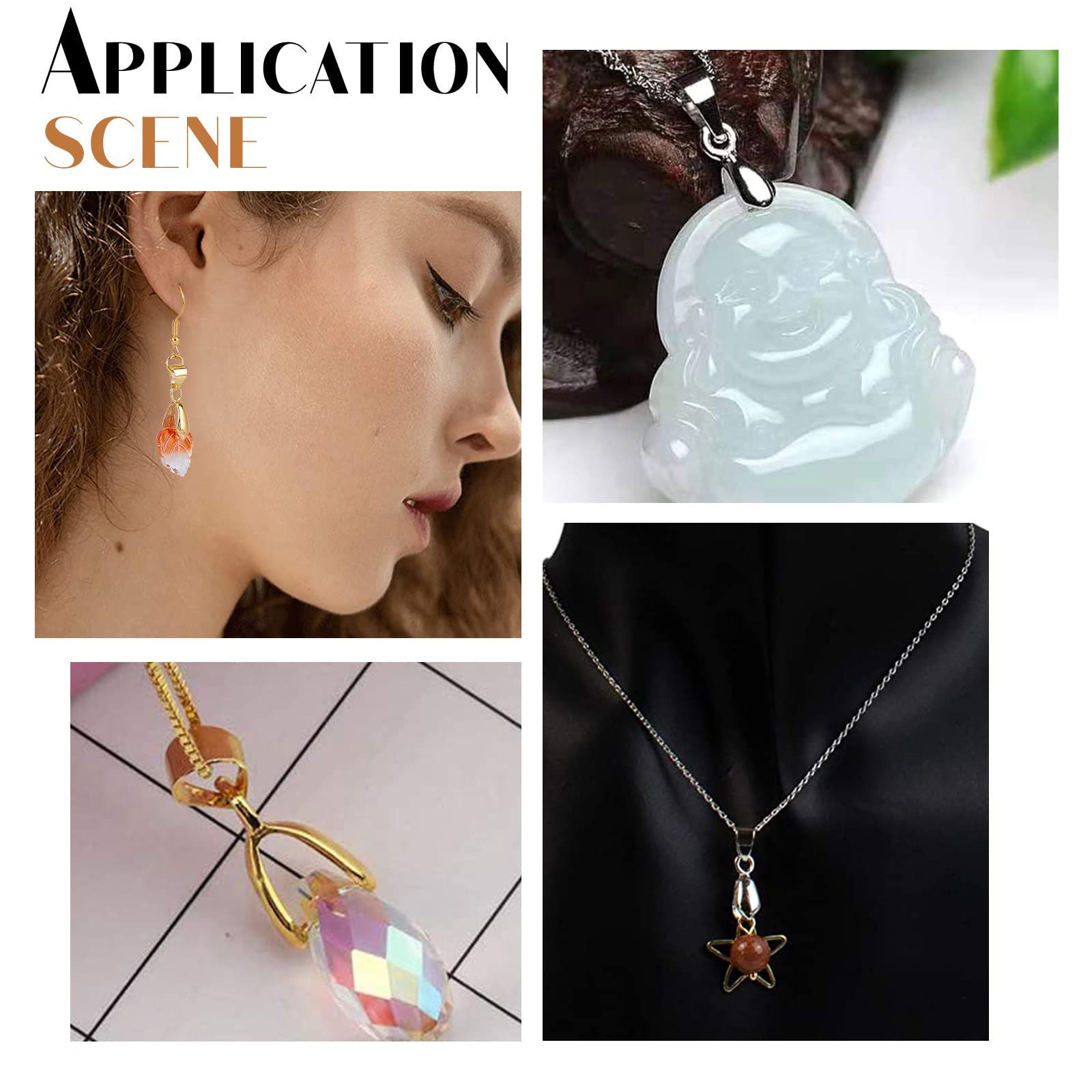 SUNNYCLUE 1 Boîte De 10 Pendentifs En Forme De Branche