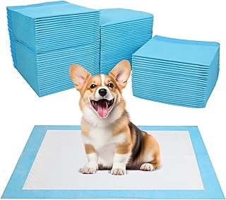 JANUIXCO 100 Stück PIPI Matten für Hunde 33 × 45 cm - Wickelunterlage Auslaufsicheres 5-Lagiges Design, Schnell Trocknender Oberfläche - Inkontinenzunterlage Einweg für Kranke und Inkontinente Tiere product image