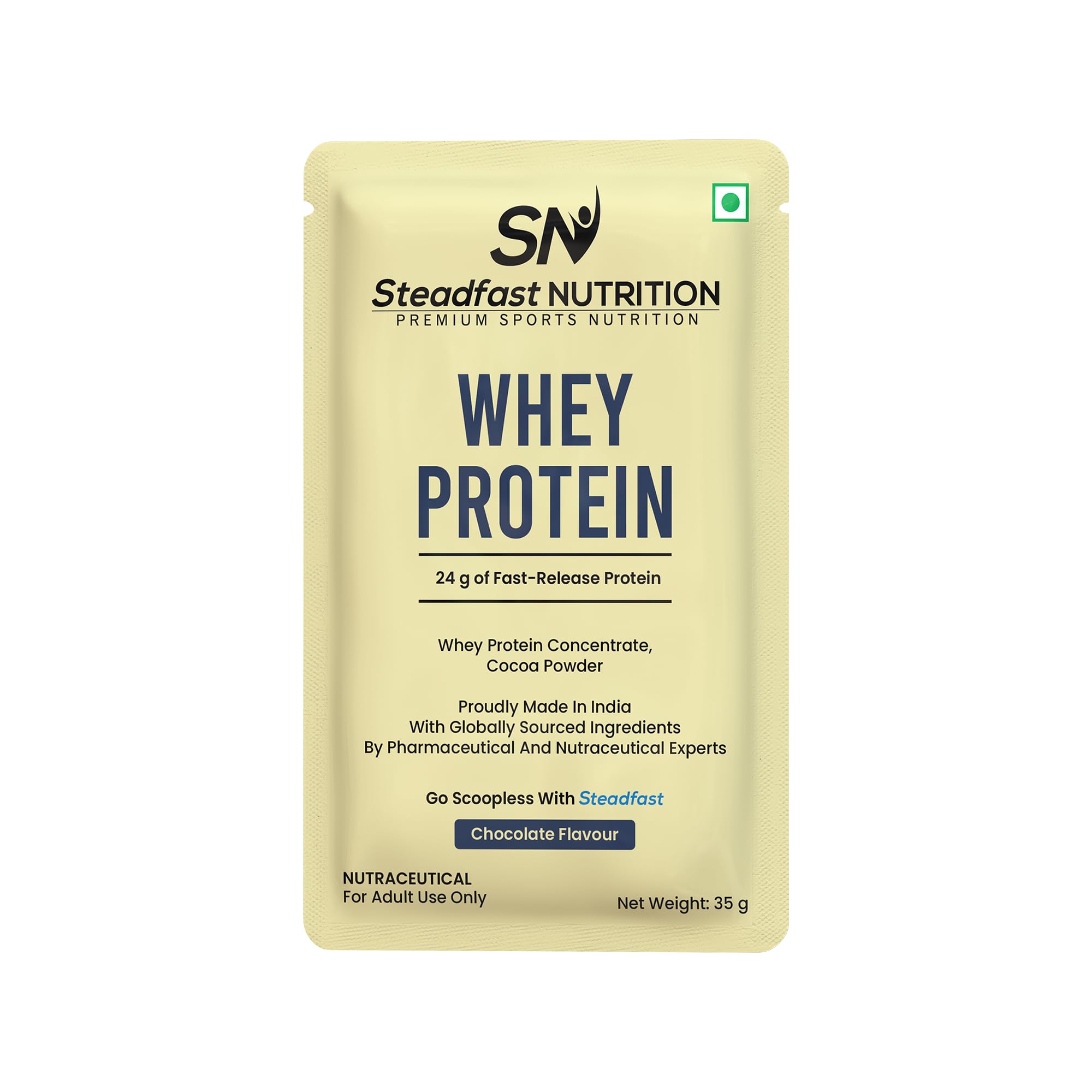 [BRSRAHT3BAHGYDI7] Steadfast Nutrition WHEY PROTEIN Concentrate (1.05kg), Chocolate, 30 Serv