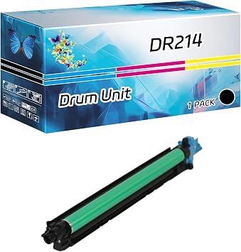 DR214 Drum Unit Compatible for Konica Minolta bizhub C227 C287 Printers, High Yield 90000 Pages, with Chip High-Definition Printing Black
