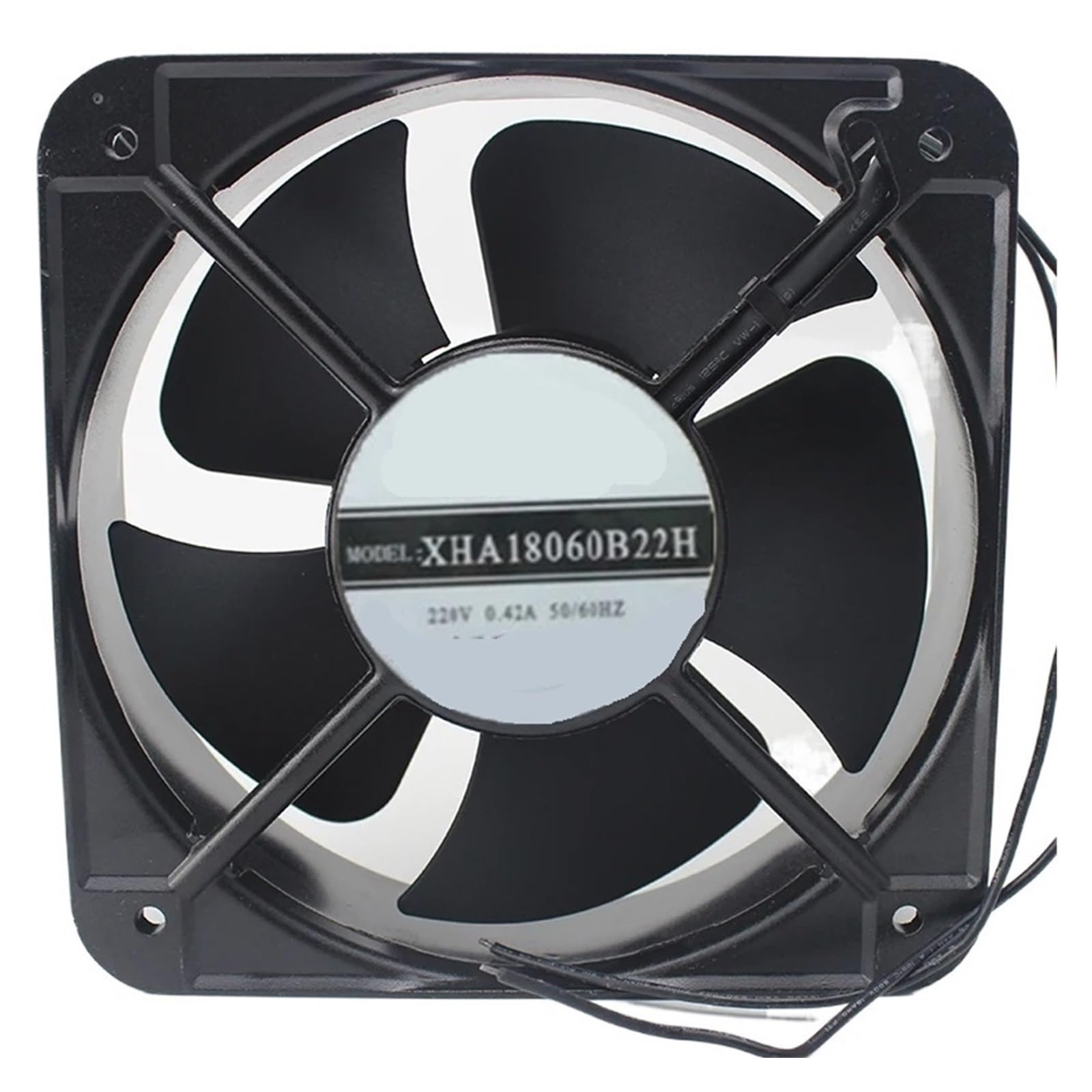 YMUGUEGH XHA18060B22H Cooling Fan AC 220V 0.42A 180x180x60mm 2-wire
