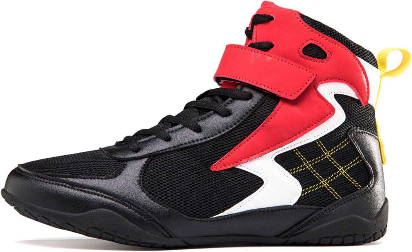 BlissbuiltBlissbuilt Wrestling Shoes For Men Women,Unisex Fight Footwear,Teenagers Kickboxing Sparring Boxers Trainers,Non-Slip Breathable Sweat Absorbing Lightweight