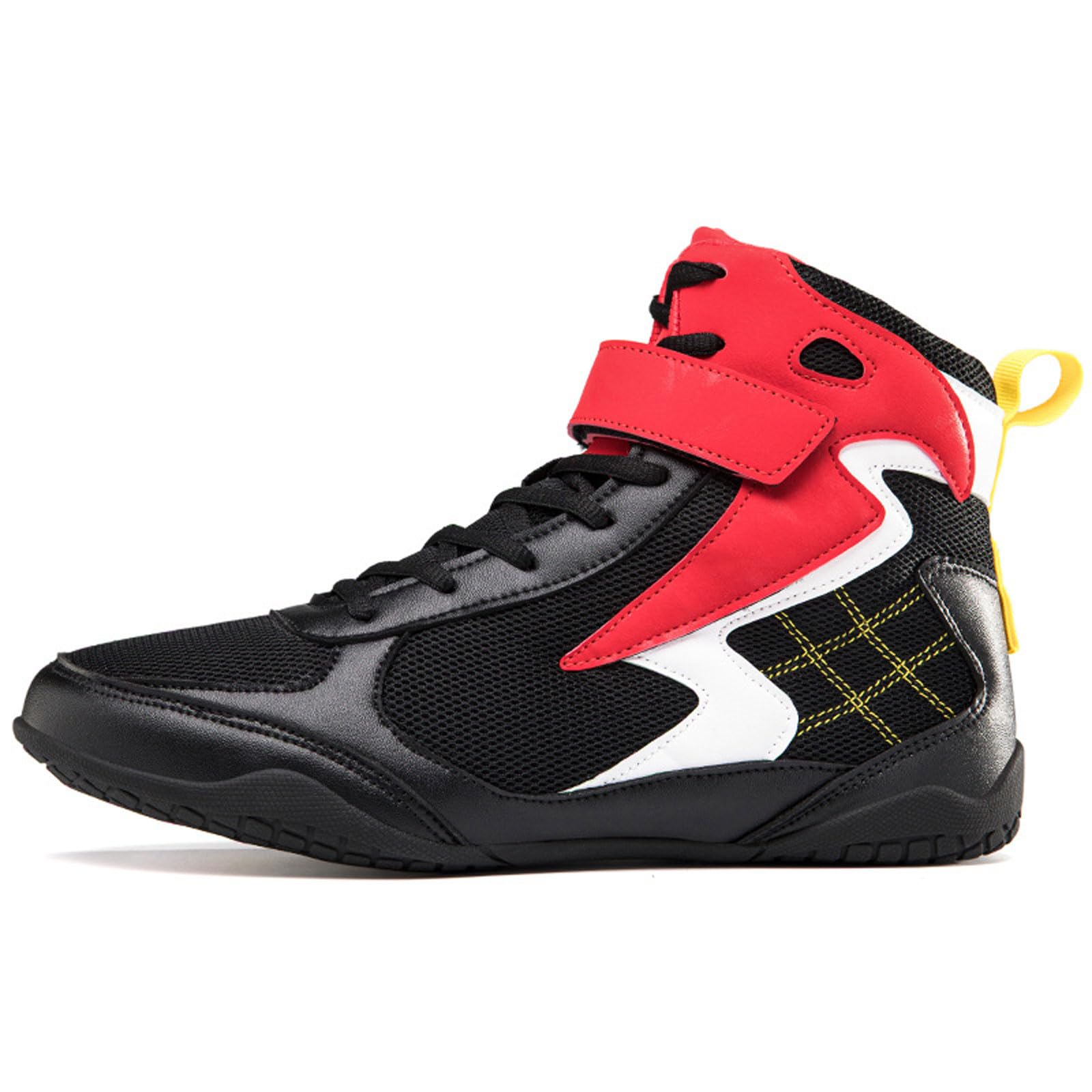 BlissbuiltBlissbuilt Wrestling Shoes For Men Women,Unisex Fight Footwear,Teenagers Kickboxing Sparring Boxers Trainers,Non-Slip Breathable Sweat Absorbing Lightweight