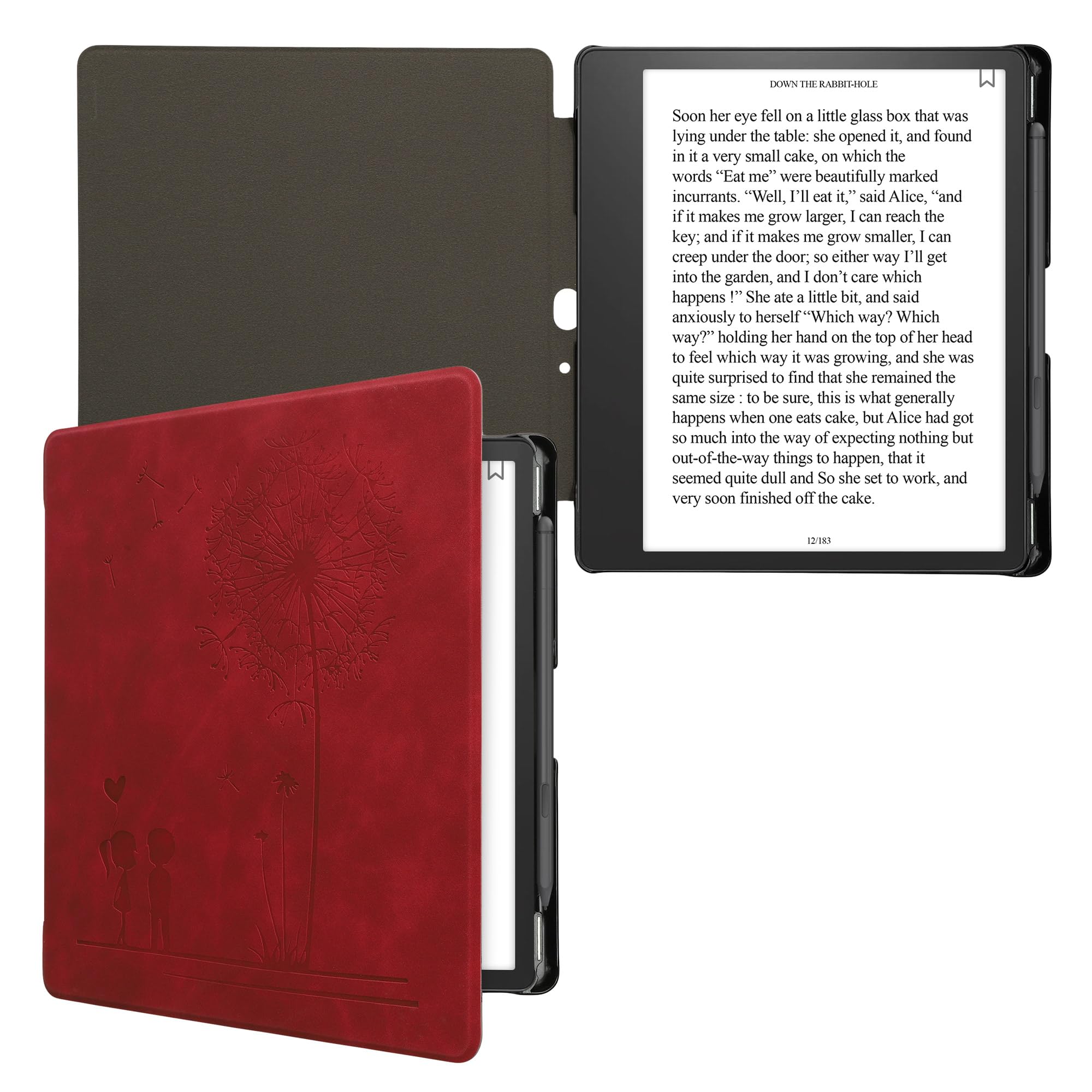 SZLONKOU Étui rigide pour tablette Kindle Scribe 10,2 (version