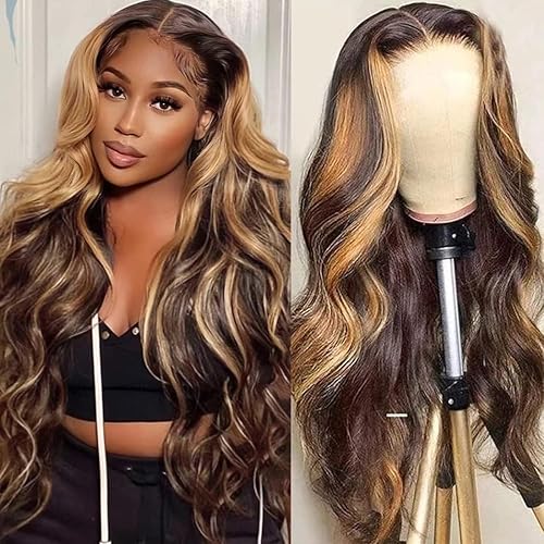 Miniatura 11 de Ofertas de liquidación - Pelucas de cabello humano con encaje frontal de 20 pulgadas, color naranja jengibre de 13 x 4, ondulado, HD, sin pegamento