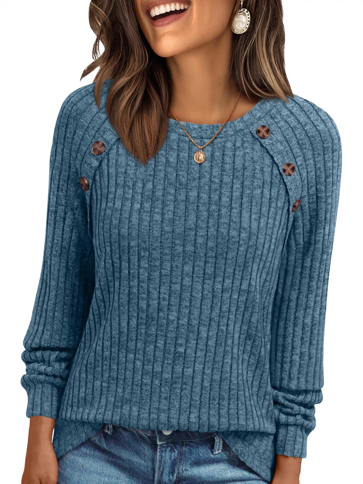 AUTOMET Womens Long Sleeve Shirts Fall Sweaters Business Casual Tops Blouse | Work Tunic Tops, Trendy Cute Sweaters, Dressy Casual Blouse, Plus Size, 2026 Teacher Outfits, Fashion Winter Clothes