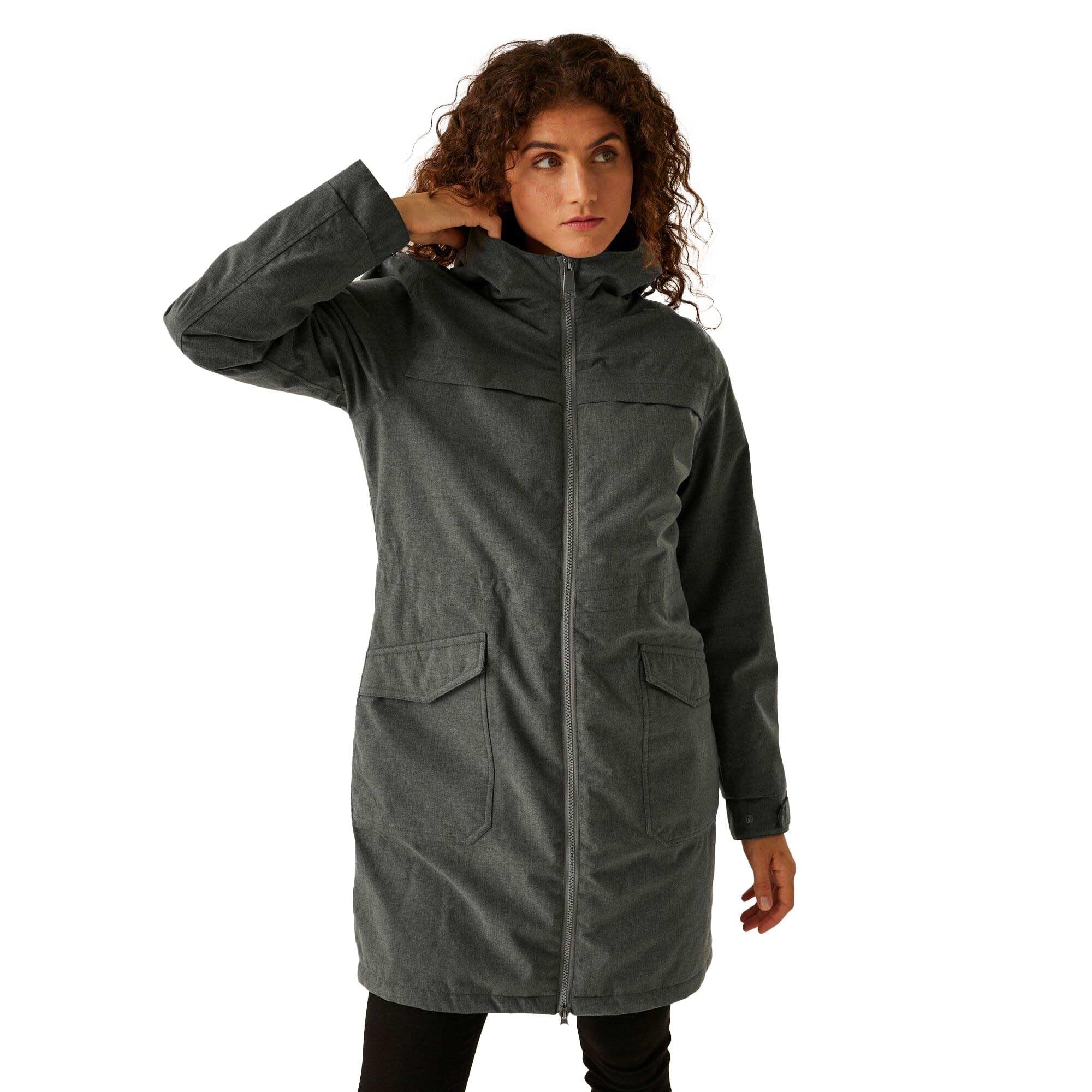 Regatta Women's Romine II Waterproof Parka Jacket with Isotex 10,000 fabric, perfect for Walking & Outdoors