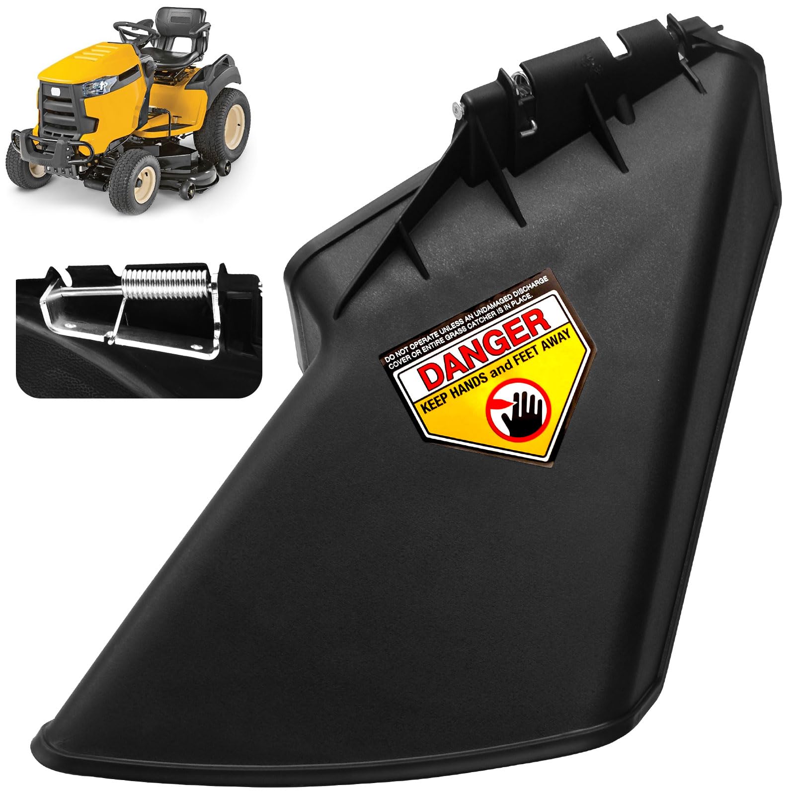 AMTHKNO 631-05229 Deck Deflector Compatible with MTD Craftsman Troy-Bilt Cub-Cadet LT2042 GT2542 LT1040 LT1045 Lawn Mower, Replaces 631-0216A, 631-0216, 731-1031, 631-05193