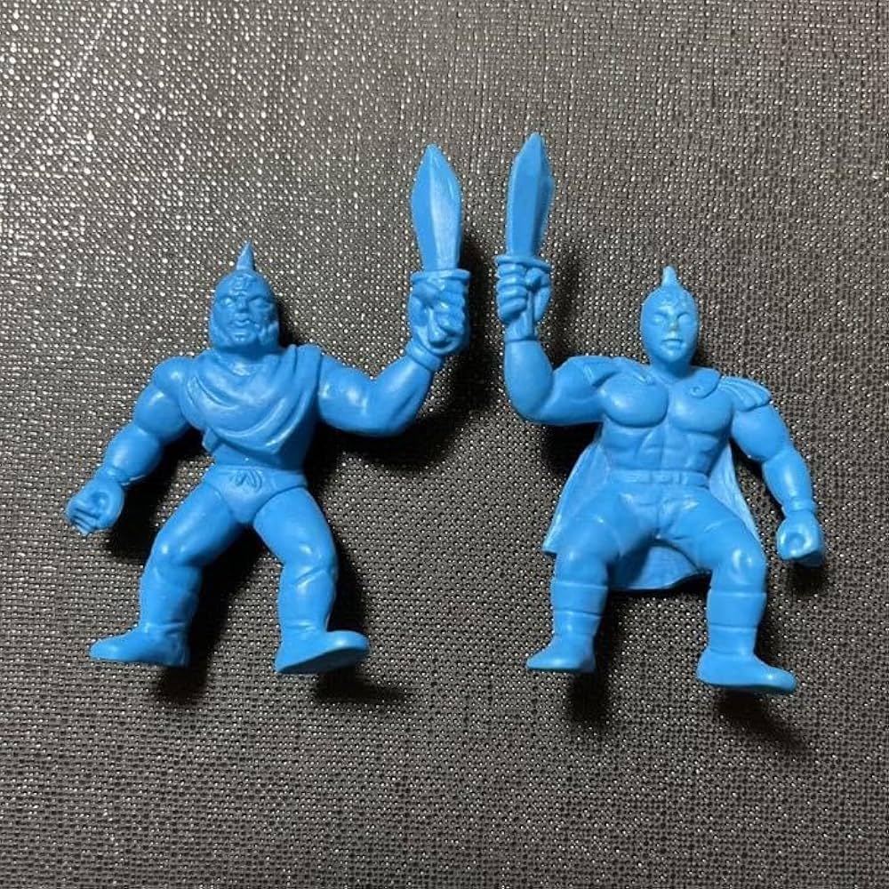 キン肉マン　キン消し青バージョン Amazon.co.jp: キンケシ 22 青ver. 全6種セット キン肉マン キン