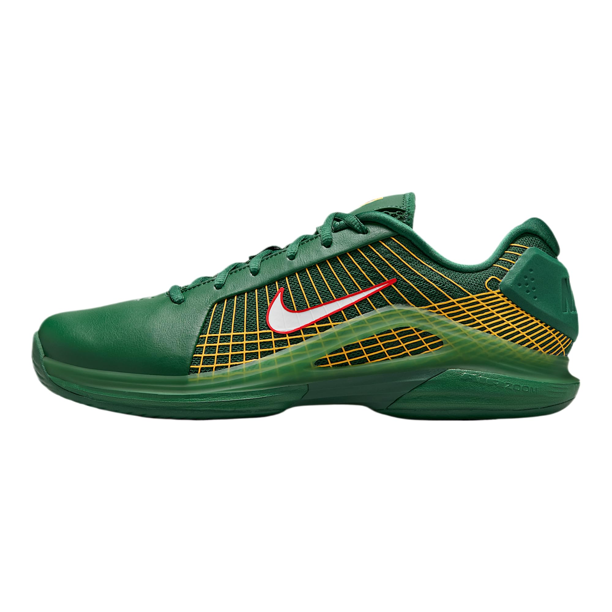 Vapor 12 Hypersmash Men's Hard Court Tennis Shoes (Golf Green/University Red/University G…