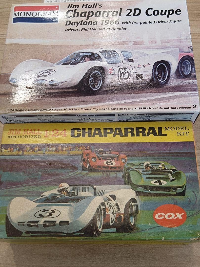 Amazon.co.jp: Jim Hall Chaparral 2D セット (箱に黄ばみ、汚れ、擦れ 