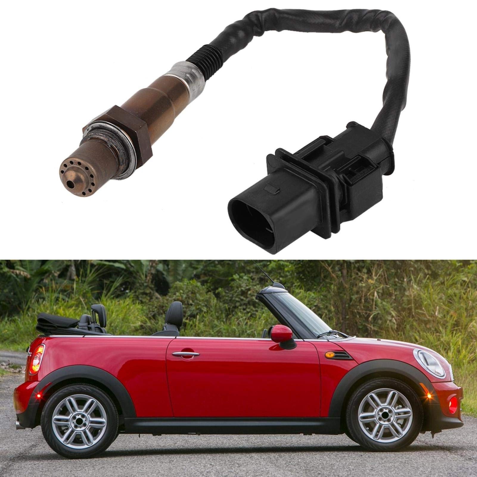 Akozon 11787590713 Auto Sensore di rapporto carburante aria ossigeno O2 a monte per R55 R56 R57
