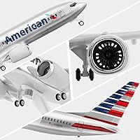 Vista 2 de 1:130 Modelo Americano Modelo Avión Aleación Diecast Planes para Colección, Cumpleaños o Regalo de Negocios