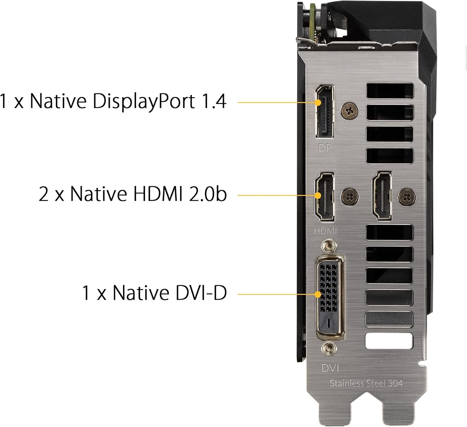 ASUS TUF Gaming 1660Ti EVO Scheda Grafica, 6 GB GDDR6, PCIe 3.0, 2 HDMI 2.0b, 1 DisplayPort 1.4, 1 DVI-D, OpenGL 4.6, NVIDIA G-SYNC, TUF Gaming Alliance, PSU Consigliata 450W, GPU Tweak II, Nero ASUS TUF Gaming 1660Ti EVO Scheda Grafica, 6 GB GDDR6, PCIe 3.0, 2 HDMI 2.0b, 1 DisplayPort 1.4, 1 DVI-D, OpenGL 4.6, NVIDIA G-SYNC, TUF Gaming Alliance, PSU Consigliata 450W, GPU Tweak II, Nero